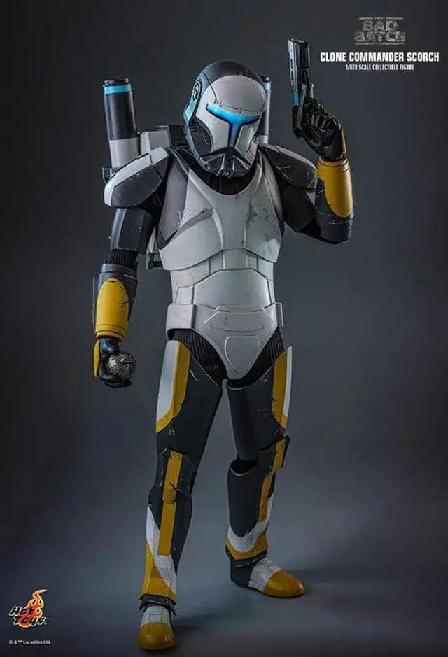 Alt view image 4 of 5 - Figure Hot Toys TMS130 - Star Wars: The Bad Batch - Clone Commando Scorch