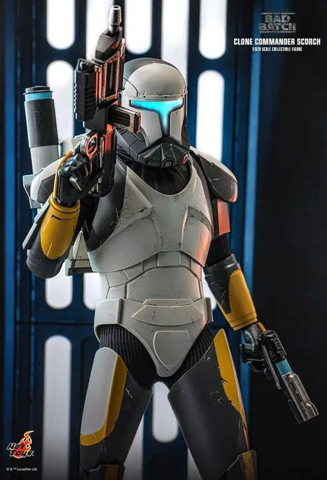 Alt view image 5 of 5 - Figure Hot Toys TMS130 - Star Wars: The Bad Batch - Clone Commando Scorch