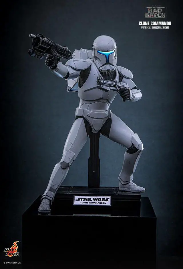 Alt view image 3 of 5 - Figure Hot Toys TMS131 - Star Wars: The Bad Batch - Clone Commando