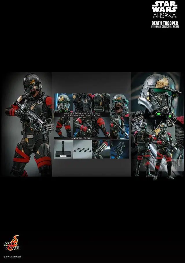 Alt view image 2 of 5 - Figure Hot Toys TMS134 - Star Wars : Ahsoka - Death Trooper