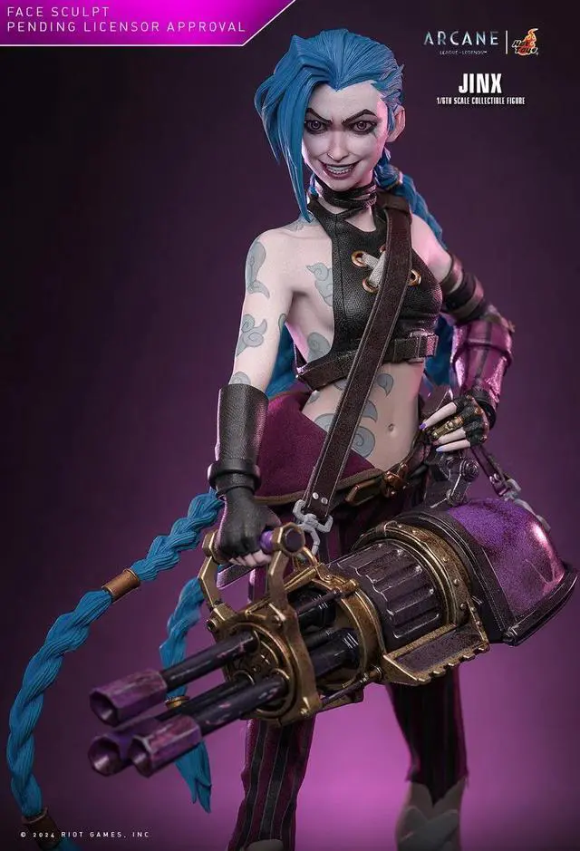 Alt view image 4 of 5 - Figure Hot Toys TMS137 - Riot - League Of Legends : Arcane - Jinx