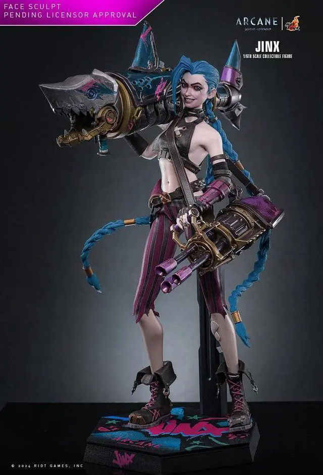 Alt view image 5 of 5 - Figure Hot Toys TMS137 - Riot - League Of Legends : Arcane - Jinx