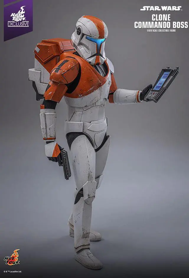 Alt view image 5 of 5 - Figure Hot Toys TMS151 - Star Wars : The Clone War - Clone Commando Boss