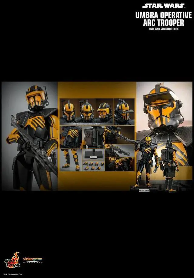 Alt view image 2 of 5 - Figure Hot Toys VGM58 - Star Wars : Battlefront II - Umbra Operative Arc Trooper