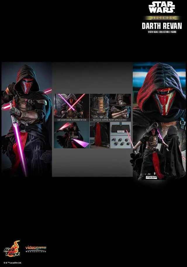 Alt view image 2 of 5 - Figure Hot Toys VGM62 - Star Wars: The Old Republic - Darth Revan