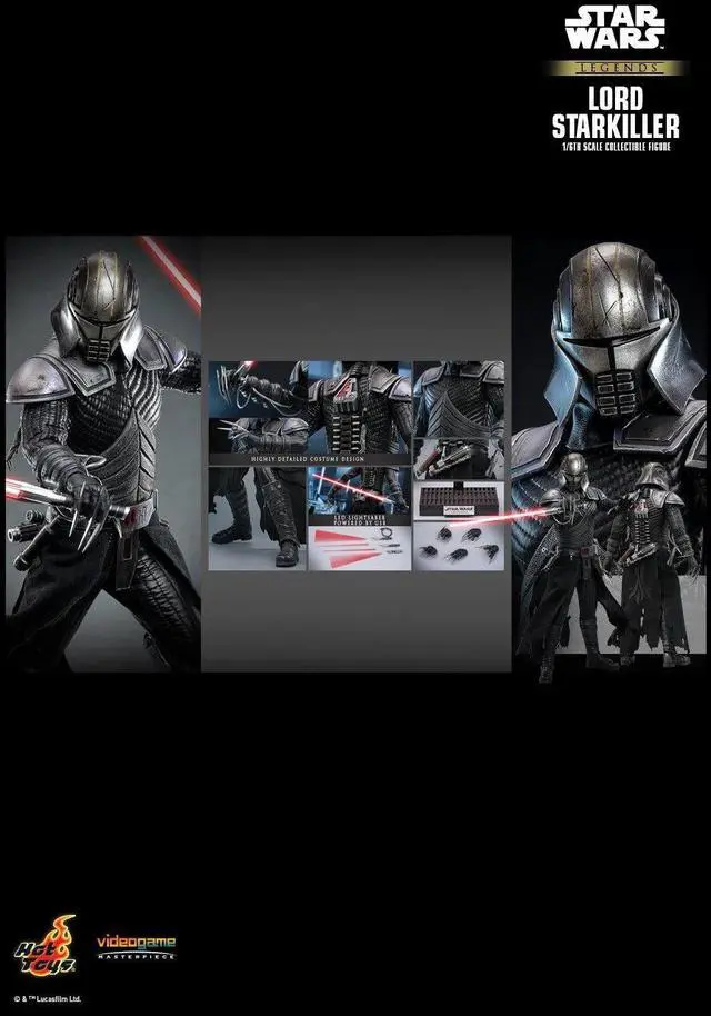 Alt view image 2 of 5 - Figure Hot Toys VGM63 - Star Wars: The Force Unleashed - Lord Starkiller