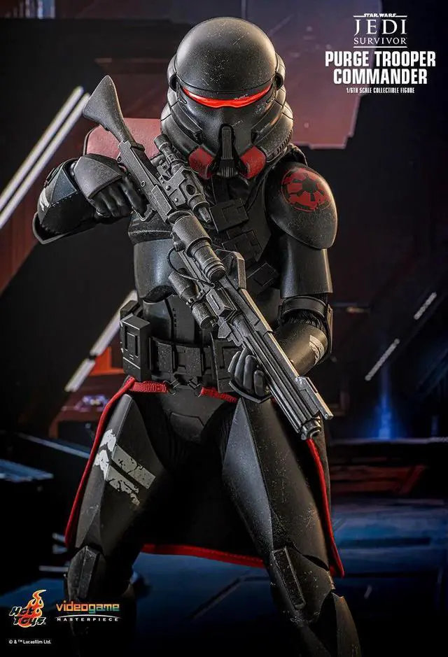 Alt view image 3 of 5 - Figure Hot Toys VGM67 - Star Wars Jedi: Survivor - Purge Trooper Commander