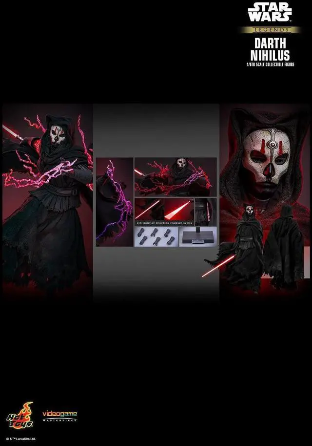 Alt view image 2 of 5 - Figure Hot Toys VGM72 - Star Wars: The Old Republic - Darth Nihilus