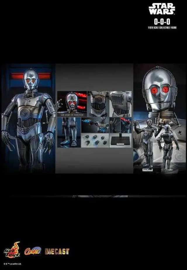 Alt view image 2 of 5 - Figure Hot Toys CMS016D58 - Star Wars - 0-0-0