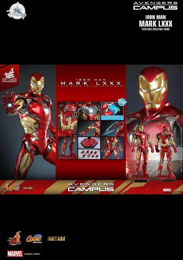 Alt view image 2 of 5 - Figure Hot Toys CMS018D60 - Marvel Comics - Avengers Campus - Iron Man Mark 80