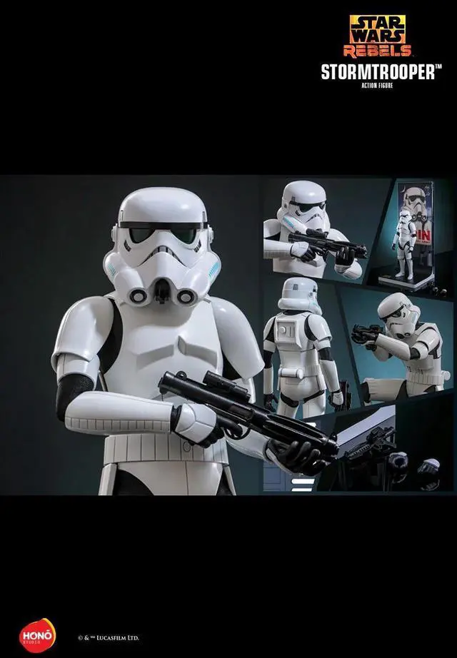 Alt view image 2 of 5 - Figure Hot Toys HS08 - Star Wars : Rebels - Stormtrooper