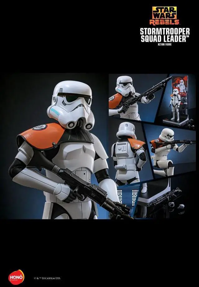 Alt view image 2 of 5 - Figure Hot Toys HS09 - Star Wars : Rebels - Stormtrooper Squad Leader