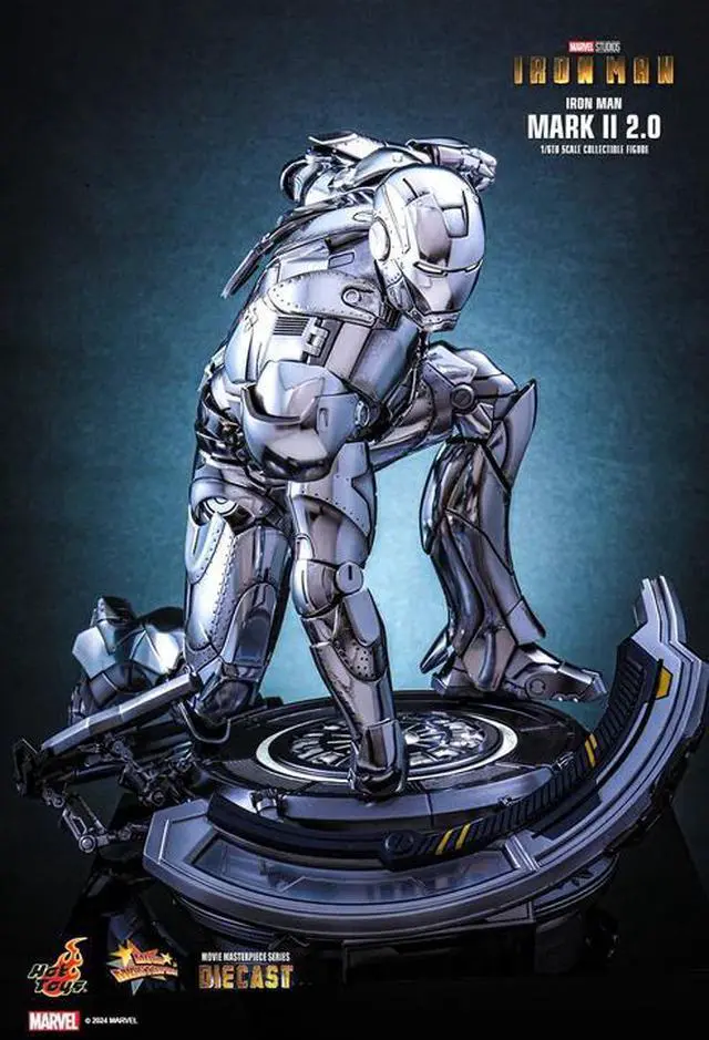 Alt view image 4 of 5 - Figure Hot Toys MMS733D59 - Marvel Comics - Iron Man - Iron Man Mark II 2.0