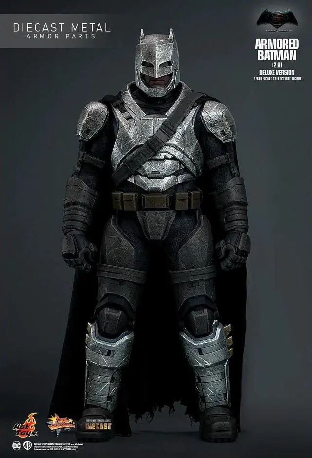 Alt view image 5 of 5 - Figure Hot Toys MMS743D63 - DC Comics - Batman Vs Superman : Dawn Of Justice - Armored Batman Deluxe Version