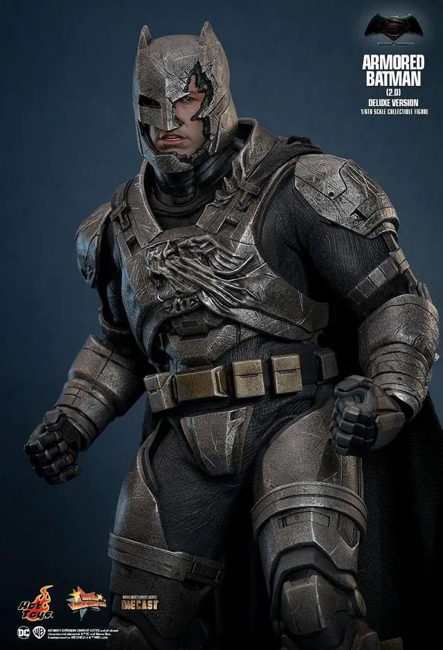 Alt view image 4 of 5 - Figure Hot Toys MMS743D63 - DC Comics - Batman Vs Superman : Dawn Of Justice - Armored Batman Deluxe Version