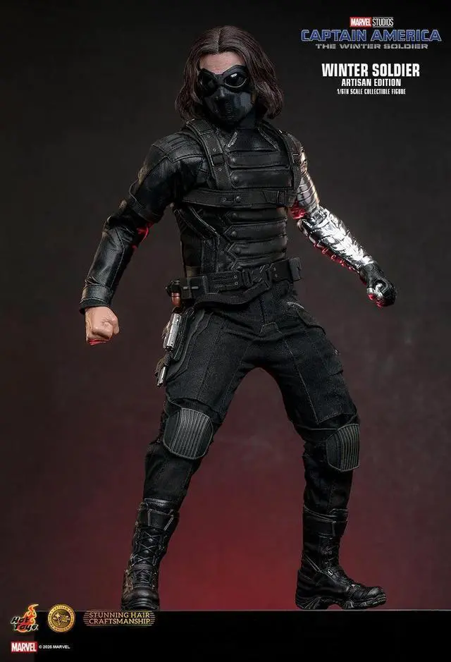 Alt view image 4 of 5 - Figure Hot Toys MMS790B - Marvel Comics - Captain America : The Winter Soldier - Winter Soldier