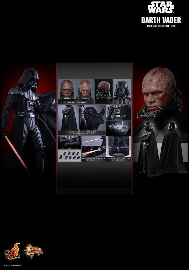 Alt view image 2 of 5 - Figure Hot Toys MMS810 - Star Wars : Revenge Of The Sith - Darth Vader