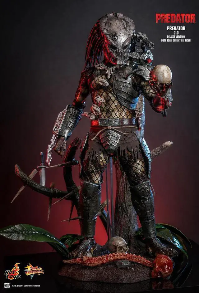 Alt view image 3 of 5 - Figure Hot Toys MMS817 - Predator - Predator Deluxe Version