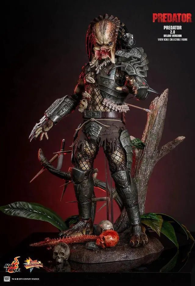 Alt view image 4 of 5 - Figure Hot Toys MMS817 - Predator - Predator Deluxe Version