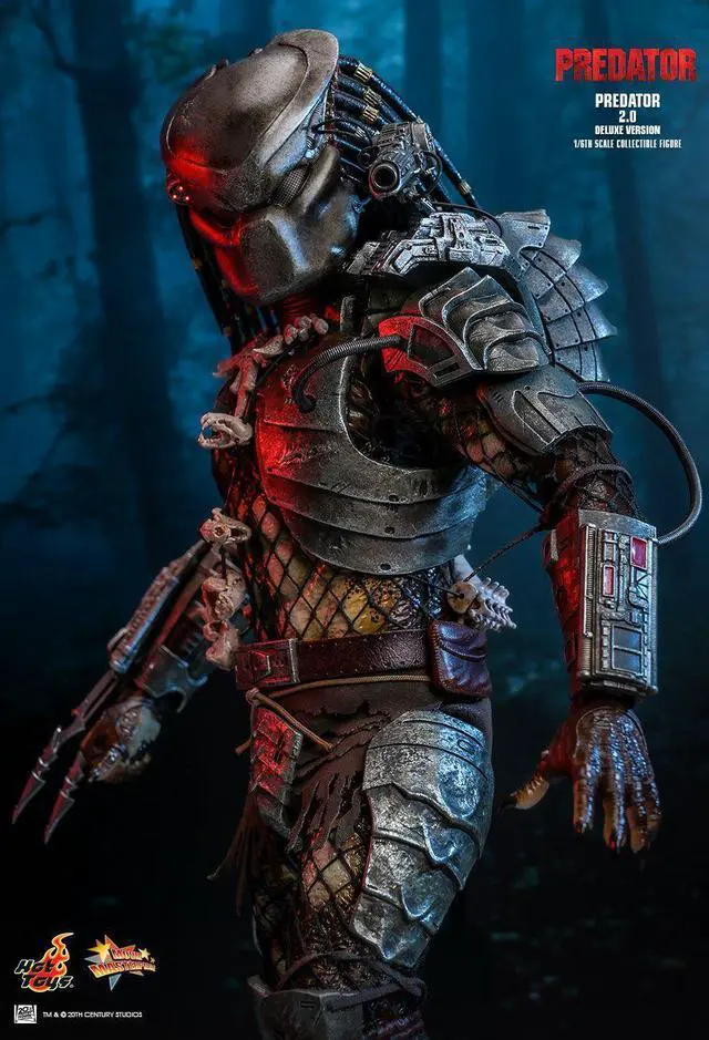 Alt view image 5 of 5 - Figure Hot Toys MMS817 - Predator - Predator Deluxe Version