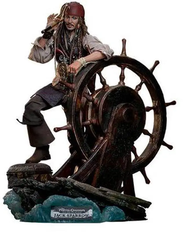 Main image of Figure Hot Toys DX39 - Pirates Of The Caribbean : Dead Men Tell No Tales - Jack Sparrow Artisan Edition