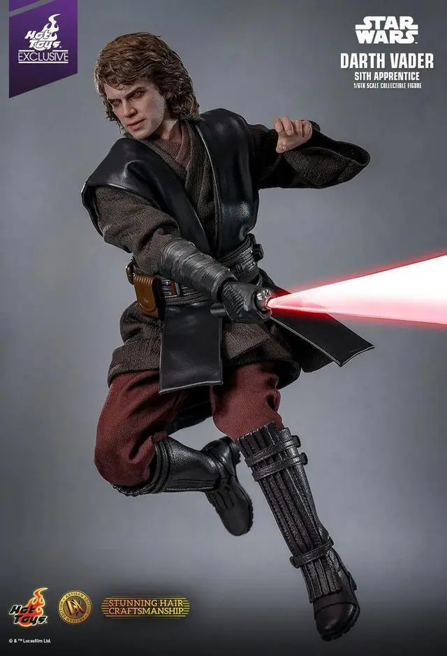 Alt view image 3 of 5 - Figure Hot Toys DX47B - Star Wars III : Revenge Of The Sith - Darth Vader Sith Apprentice