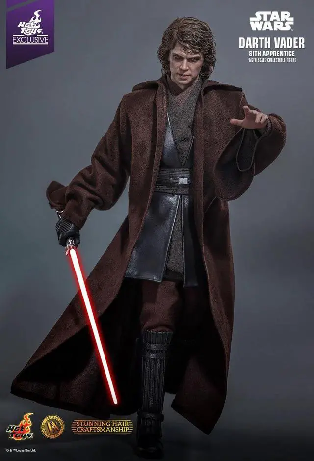 Alt view image 4 of 5 - Figure Hot Toys DX47B - Star Wars III : Revenge Of The Sith - Darth Vader Sith Apprentice