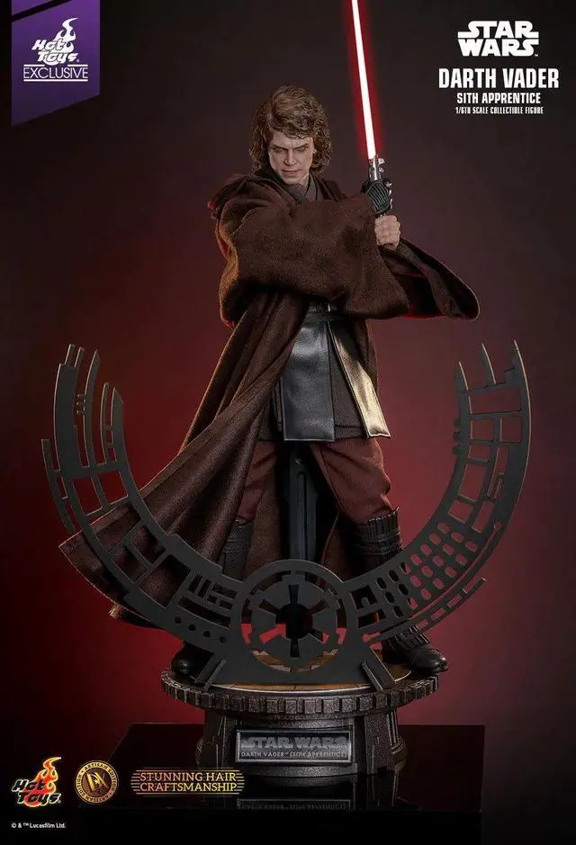 Alt view image 3 of 5 - Figure Hot Toys DX47 - Star Wars III : Revenge Of The Sith - Darth Vader Sith Apprentice