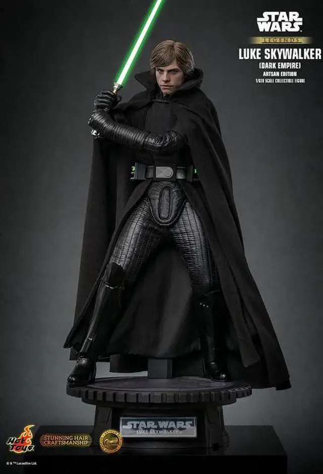 Alt view image 3 of 5 - Figure Hot Toys CMS020 - Star Wars : Dark Empire - Luke Skywalker Dark Empire Version