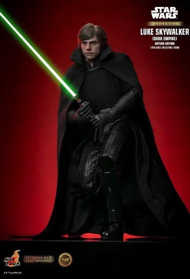 Alt view image 4 of 5 - Figure Hot Toys CMS020 - Star Wars : Dark Empire - Luke Skywalker Dark Empire Version