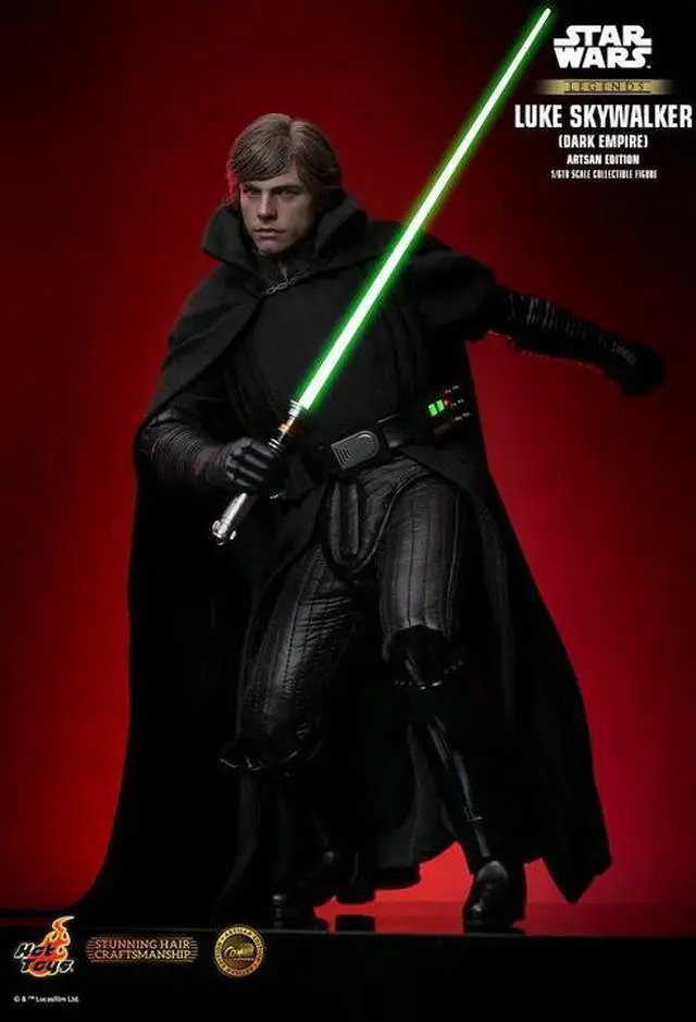 Alt view image 5 of 5 - Figure Hot Toys CMS020 - Star Wars : Dark Empire - Luke Skywalker Dark Empire Version