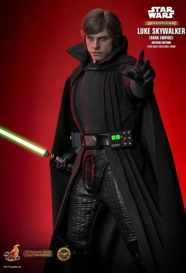 Alt view image 4 of 5 - Figure Hot Toys CMS020B - Star Wars : Dark Empire - Luke Skywalker Dark Empire Version