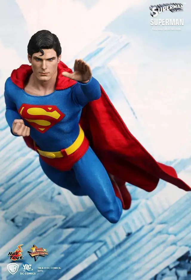 Alt view image 9 of 9 - Superman Christopher Reeve 12" Figure By Hot Toys