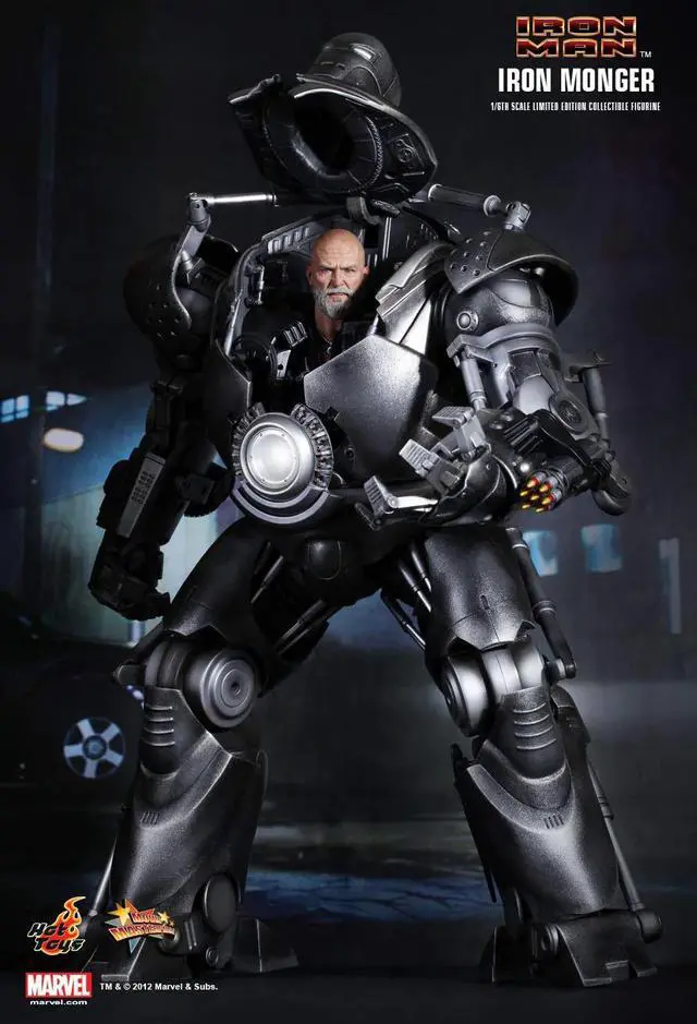 Alt view image 5 of 5 - Figure Hot Toys MMS164 - Marvel Comics - Iron Man - Iron Monger