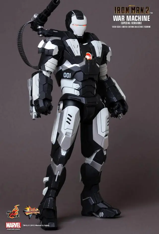 Alt view image 6 of 6 - Iron Man 2 War Machine 1:6 Figure Special Version By Hot Toys