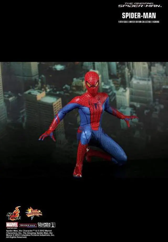 Alt view image 13 of 13 - The Amazing Spider-Man Movie Masterpiece 1/6 Scale Hot Toys Figure
