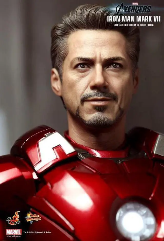 Alt view image 10 of 10 - Iron Man Mark VII The Avengers 1:6 Scale 12" Figure By Hot Toys