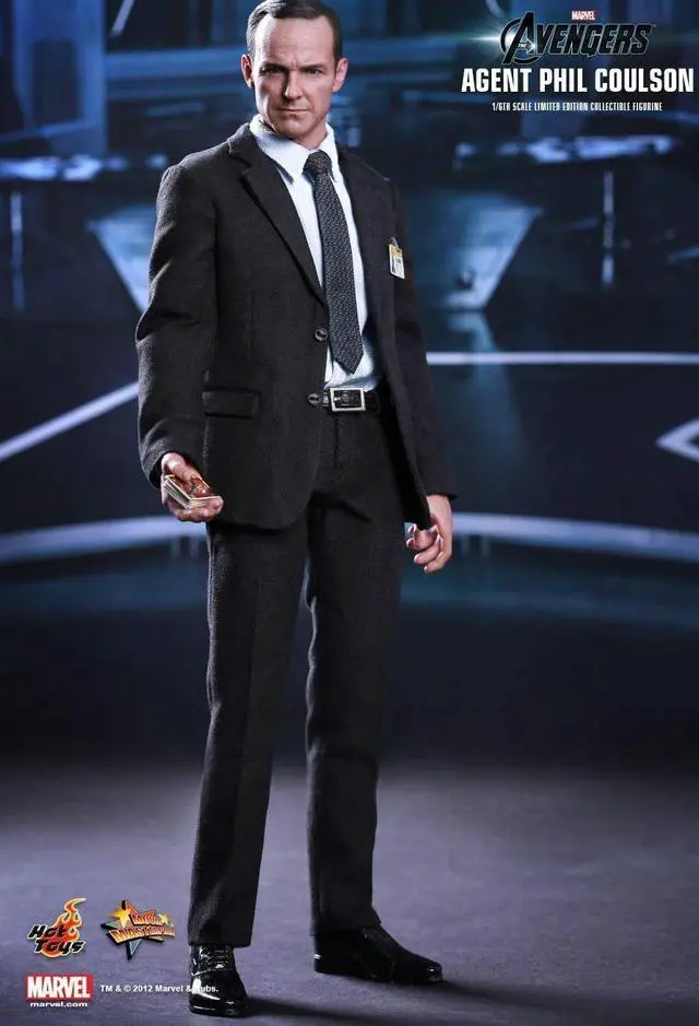 Alt view image 5 of 5 - Figure Hot Toys MMS189 - Marvel Comics - The Avengers - Agent Phil Coulson