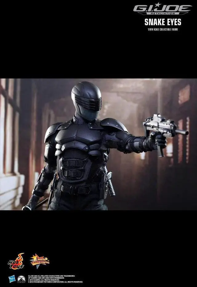Alt view image 5 of 5 - Hot Toys gI Joe Retaliation 1/6 scale figure Snake Eyes