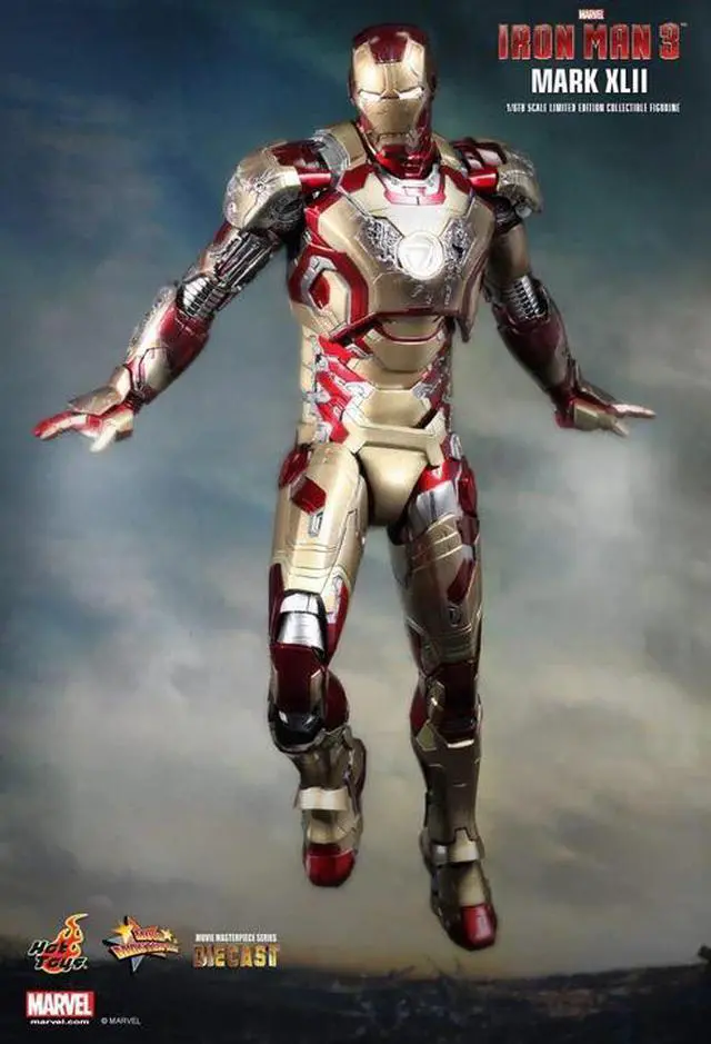 Alt view image 16 of 16 - Iron Man Mark XLII Movie Masterpiece 1/6 Hot Toys Limited Edition Figure