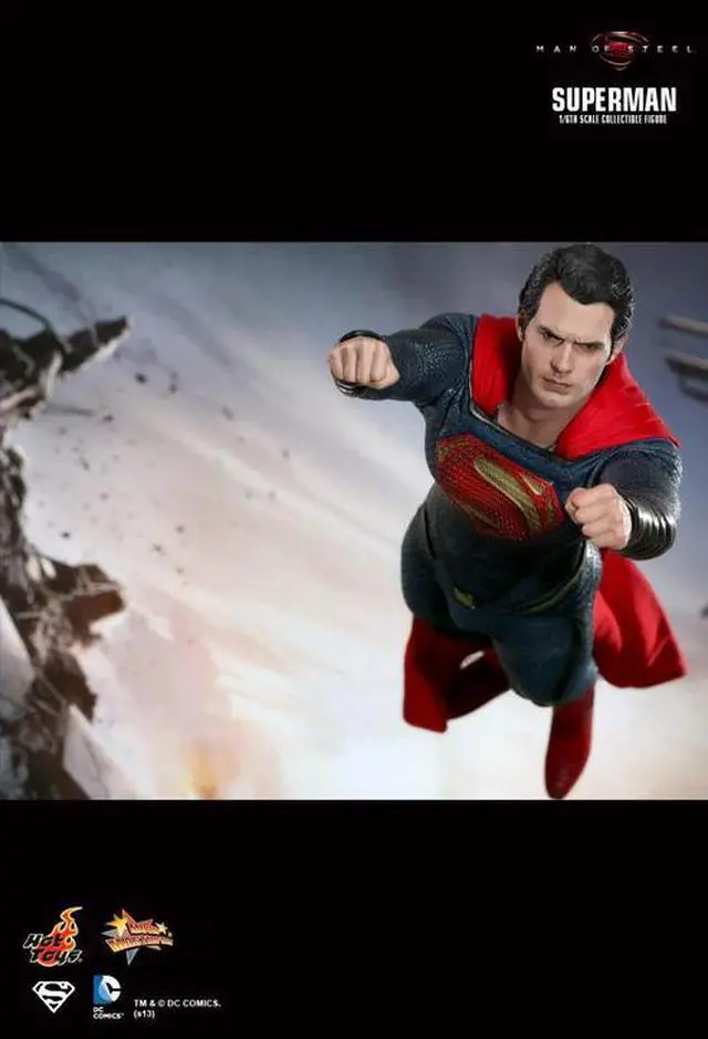 Alt view image 5 of 5 - Figure Hot Toys MMS200 - DC Comics - Superman : Man Of Steel - Superman
