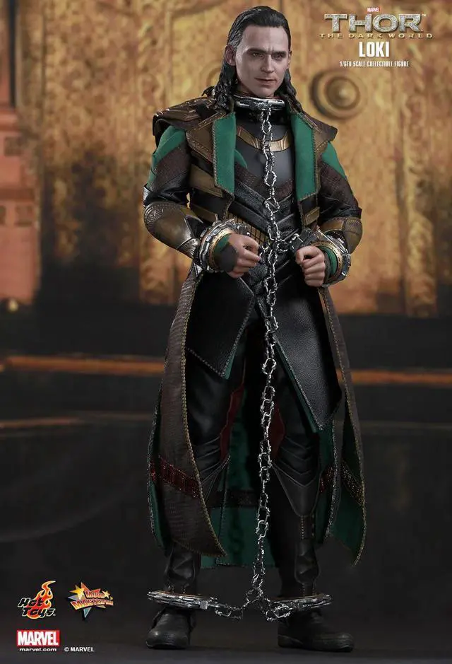 Alt view image 6 of 6 - Hot Toys Thor: The Dark World Loki Sixth Scale Action Figure