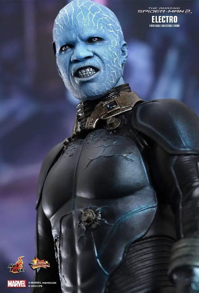 Alt view image 5 of 5 - Figure Hot Toys MMS246 - Marvel Comics - The Amazing Spider-Man 2 - Electro