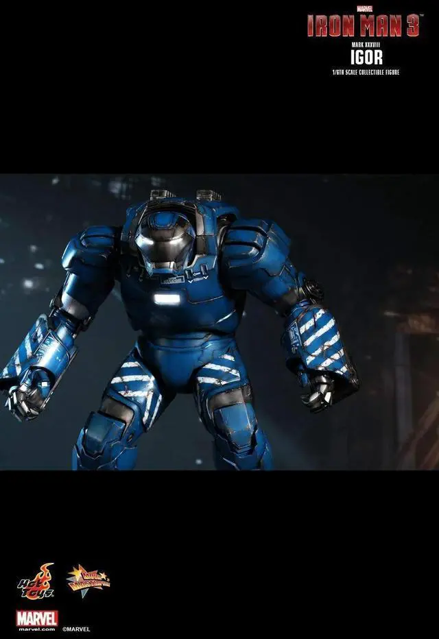 Alt view image 5 of 5 - Figure Hot Toys MMS215 - Marvel Comics - Iron Man 3 - Iron Man Igor Mark 38
