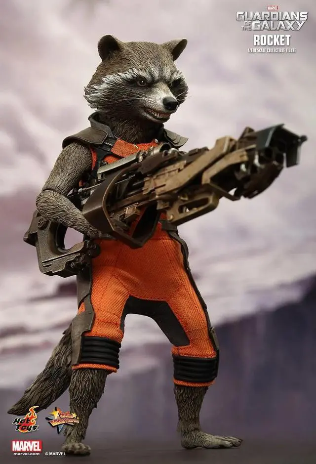 Alt view image 5 of 5 - Figure Hot Toys MMS252 - Marvel Comics - Guardians Of The Galaxy - Rocket