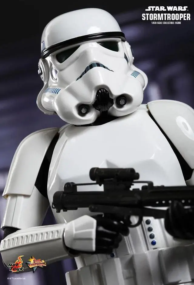 Alt view image 5 of 5 - Figure Hot Toys MMS267 - Star Wars 4 : A New Hope - Stormtrooper