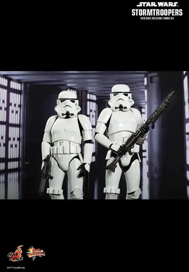 Alt view image 5 of 5 - Figure Hot Toys MMS268 - Star Wars 4 : A New Hope - Stormtroopers