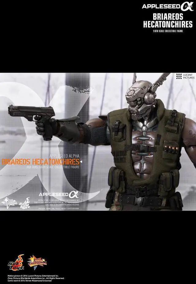 Alt view image 5 of 5 - Figure Hot Toys MMS269 - Appleseed Alpha - Briareos Hecatonchires