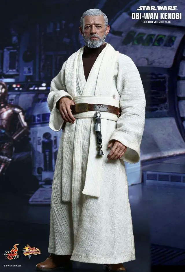 Alt view image 5 of 5 - Figure Hot Toys MMS283 - Star Wars 4 : A New Hope - Obi-Wan Kenobi