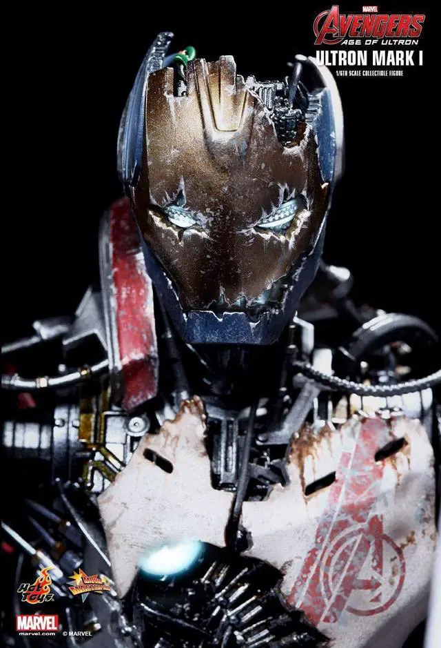 Alt view image 5 of 5 - Figure Hot Toys MMS292 - Marvel Comics - Avengers : Age Of Ultron - Ultron Mark 1